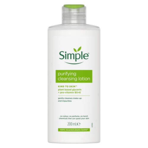 Simple Kind to Skin Purifying Cleansing Lotion 200 ml 