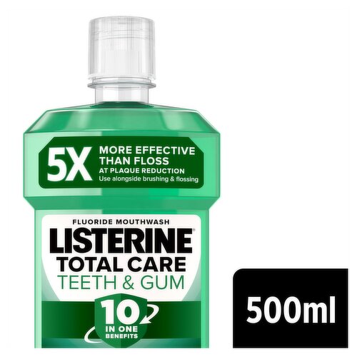 Listerine Total Care Teeth and Gum Mouthwash 500ml