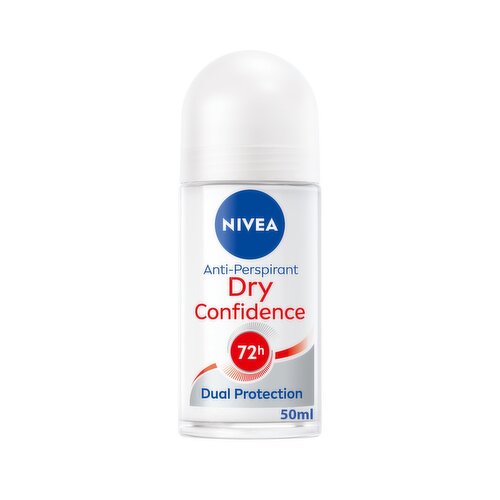 NIVEA Dry Confidence Anti-Perspirant Roll-on 50ml  50ml 