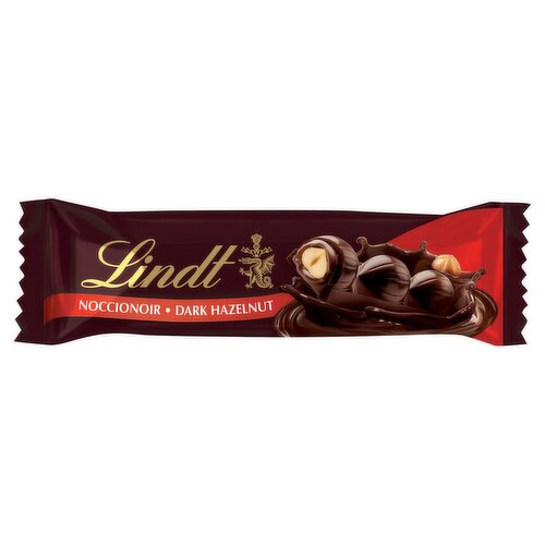 Lindt Noccionoir Dark Chocolate Hazelnut Treat Bar 35g