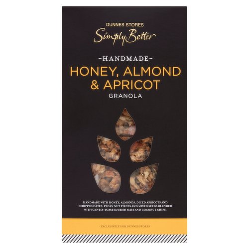 Dunnes Stores Simply Better Handmade Honey, Almond & Apricot Granola 500g