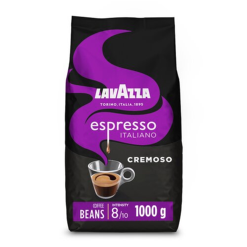 Lavazza Espresso Italiano Cremoso Coffee Beans 1000g