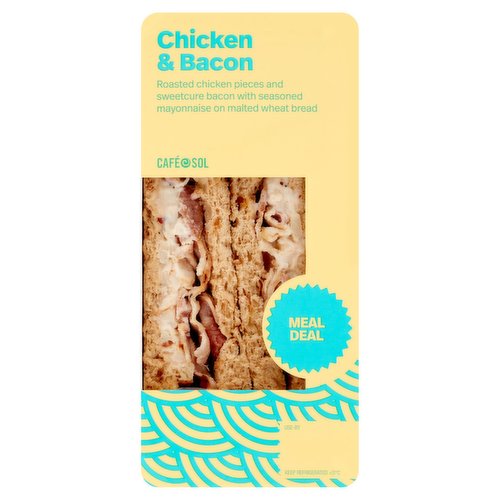 Café Sol Chicken & Bacon 168g