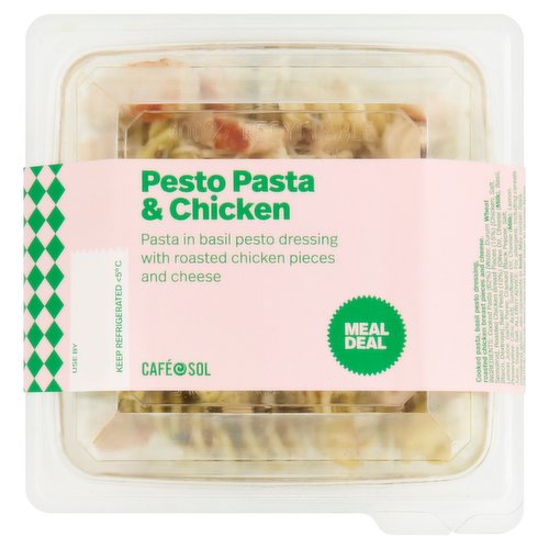 Café Sol Pesto Pasta & Chicken 224g