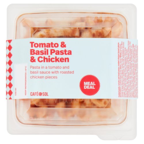 Café Sol Tomato & Basil Pasta & Chicken 219g