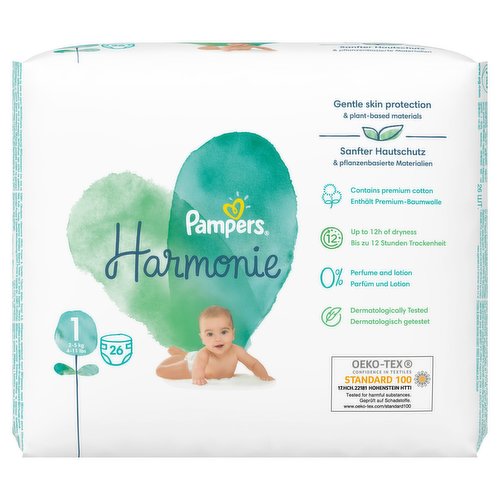 Pampers Couches Harmonie Taille 1