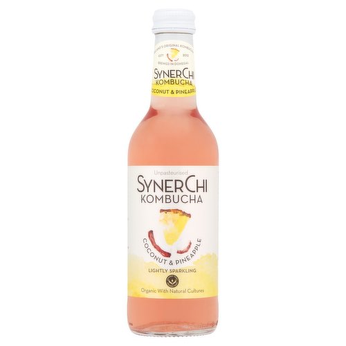 SynerChi Kombucha Coconut & Pineapple 330ml