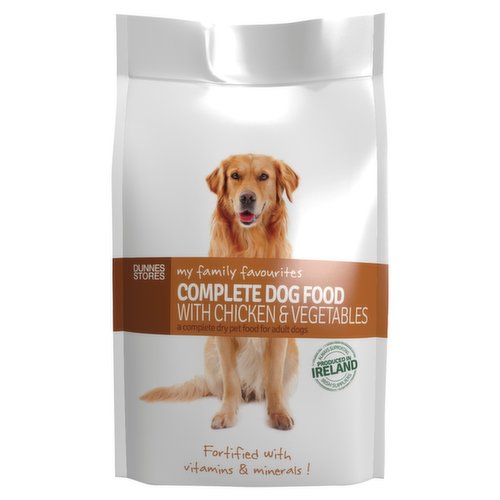 Dunnes Stores My Family Favourites Complete Dog Food with Chicken & Vegetables 4kg