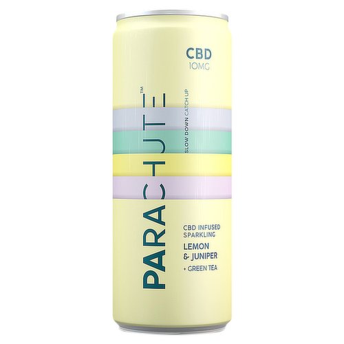 Parachute CBD Infused Sparkling Lemon with Juniper + Green Tea 250ml