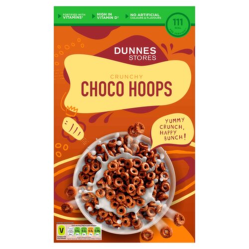 Dunnes Stores Crunchy Choco Hoops 500g