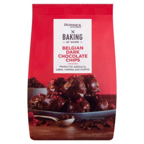 Dunnes Stores Baking at Home Belgian Dark Chocolate Chips 100g