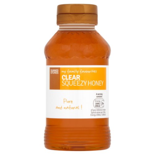 Dunnes Stores My Family Favourites Clear Squeezy Honey 454g