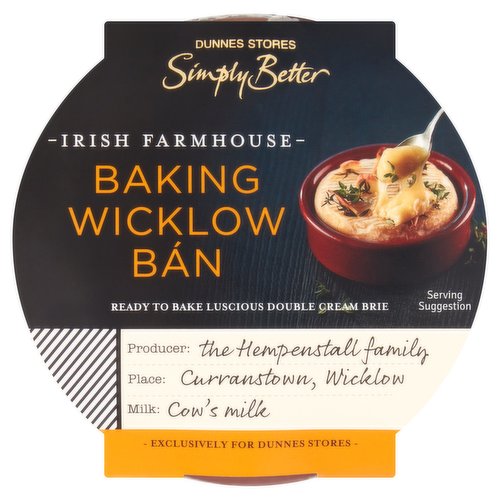 Dunnes Stores Simply Better Irish Farmhouse Baking Wicklow Bán 150g