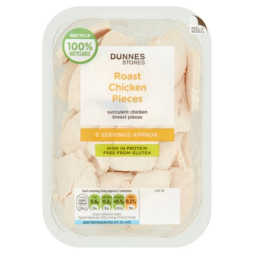 Dunnes Stores Roast Chicken Pieces 240g