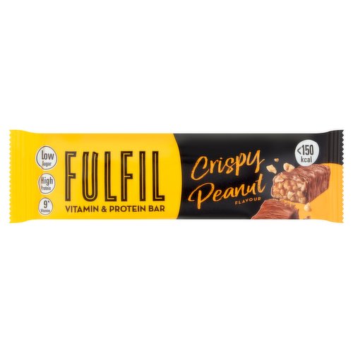 Fulfil Vitamin & Protein Bar Crispy Peanut Flavour 37g