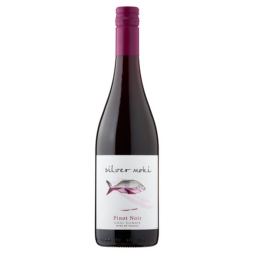 <b>Features</b><br/>Wine of France<br/><br/><b>Pack Size</b><br/>75cl ℮<br/><br/><b>General Alcohol Data</b><br/>Alcohol By Volume - 12.5<br/>Serving Suggestion - This Pinot Noir can be enjoyed on its own slightly chilled or with white meats, soft cheeses and salads<br/>Tasting Notes - Shimmering like a diamond in the sea, Silver Moki Pinot Noir is a true reflection of a Cool Climate wine. Exceptionally smooth, with soft tannins, notes of small red fruits and vanilla<br/>Units - 9.4<br/><br/><b>Wine Alcohol Data</b><br/>Agent - N/A...<br/>Current Vintage - 2020<br/>Grape Variety - Pinot Noir<br/>History - Maison Lacheteau in the heart of the Loire Valley has imposed itself as a key player in Loire wine production. Recognised for its expertise and the quality of its terroir, Lacheteau offers a complete spectrum of exceptional still and sparkling wines covering all Loire Valley regions from the Pays Nantais to the vineyards of the Centre<br/>Producer - GCF...<br/>Regional Information - Maison Lacheteau in the heart of the Loire Valley has imposed itself as a key player in Loire wine production. Recognised for its expertise and the quality of its terroir, Lacheteau offers a complete spectrum of exceptional still and sparkling wines covering all Loire Valley regions from the Pays Nantais to the vineyards of the Centre<br/>Vinification Details - Low temperature with protection against oxidation, matured on fine lees<br/>Winemaker - N/A...<br/><br/><b>Storage Type</b><br/>Ambient<br/><br/><b>Recommended Storage</b><br/>Storage Type - This wine is ideal for drinking now but can be kept for up to <><br/><br/>Country of Origin - France<br/><br/><b>Safety Statements</b><br/>Pregnancy Warning<br/><br/><b>Origin</b><br/>Wine of France<br/><br/><b>Company Name</b><br/>Lacheteau / Endeavour Drinks<br/><br/><b>Company Address</b><br/>Lacheteau,<br/>
44330 Mouzillon,<br/>
France.<br/>
<br/>
Endeavour Drinks,<br/>
26 Waterloo St,<br/>
Surry Hills NSW 2010,<br/>
Australia.<br/><br/><b>Return To</b><br/>Lacheteau,<br/>
44330 Mouzillon,<br/>
France.<br/>
<br/>
Endeavour Drinks,<br/>
26 Waterloo St,<br/>
Surry Hills NSW 2010,<br/>
Australia.<br/>
contactus@edg.com.au<br/><br/>