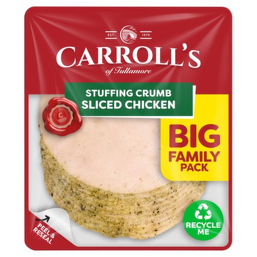 Carroll's of Tullamore Stuffing Crumb Sliced Chicken