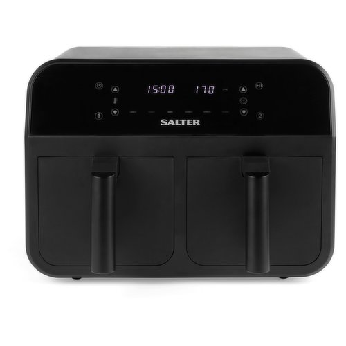 Shop Salter Digital Air Fryer, Dual Drawer, 7.6L