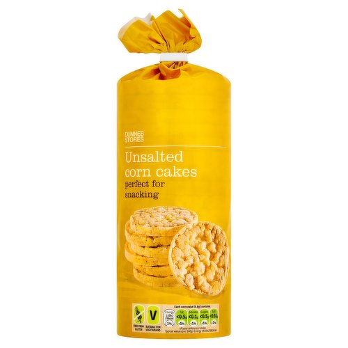 Dunnes Stores Unsalted Corn Cakes 122g