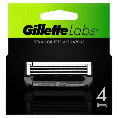 Gillette Labs Razor Blade Refills, 4 Refills