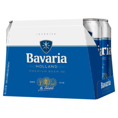 Bavaria Holland Premium Beer 6 X 440Ml