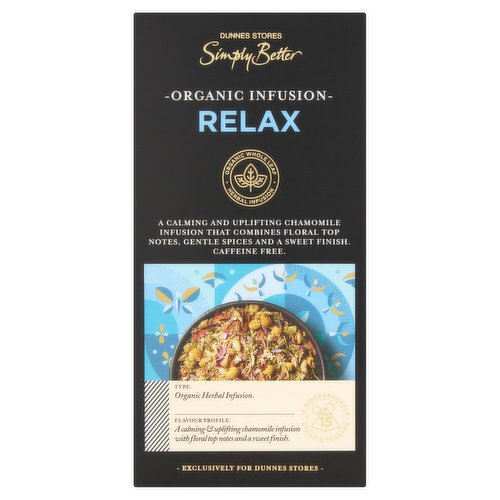 Dunnes Stores Simply Better Organic Infusion Relax 30g