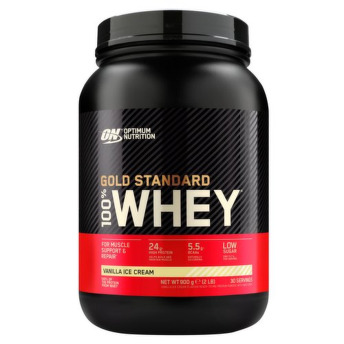 Optimum Nutrition Gold Standard 100% Whey Vanilla Ice Cream 900g