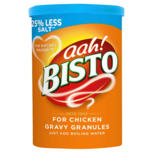 Bisto Reduced Salt** Chicken Gravy Granules 190g