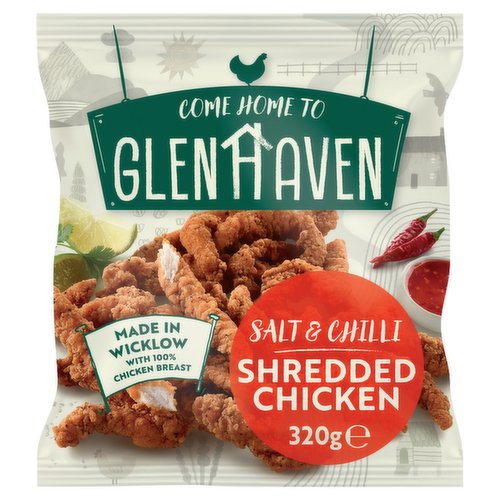 Glenhaven Salt & Chilli Crispy Shredded Chicken 320g