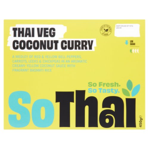 So Thai Coconut Curry Thai Veg 450g