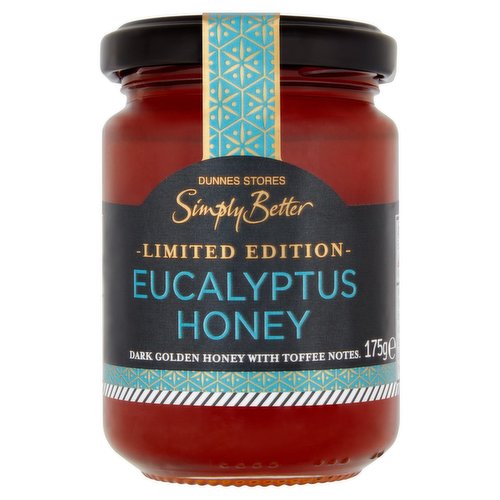 Dunnes Stores Simply Better Limited Edition Eucalyptus Honey 175g