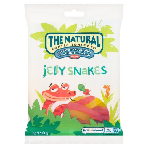 The Natural Confectionery Co. Jelly Snakes 110g