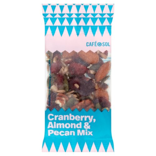 Café Sol Cranberry, Almond & Pecan Mix 25g