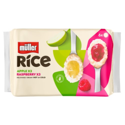 Müller Rice Apple & Raspberry Low Fat Pudding Desserts