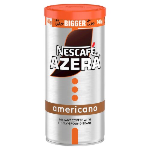  Nescafé Azera The Bigger Tin Americano Instant Coffee with Ground Beans 140g