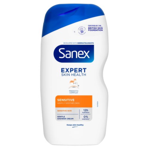 Sanex Expert Skin Health Sensitive Shower Gel Body Wash 450ml