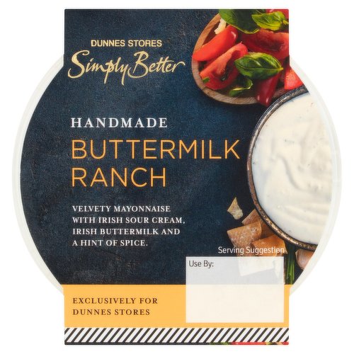 Dunnes Stores Simply Better Handmade Buttermilk Ranch 220g