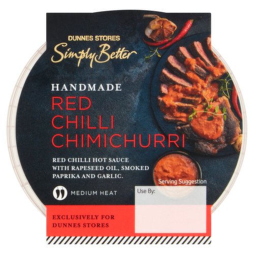 Dunnes Stores Simply Better Handmade Red Chilli Chimichurri 250g