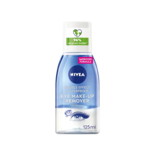 NIVEA Double Effect Waterproof Eye Make-Up Remover 125ml 