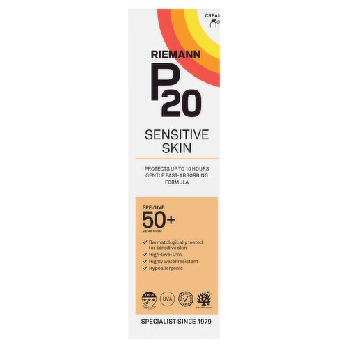 Riemann P20 Cream SPF UVB 50+ Very High 100ml