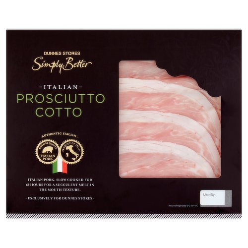 Dunnes Stores Simply Better Italian Prosciutto Cotto 100g