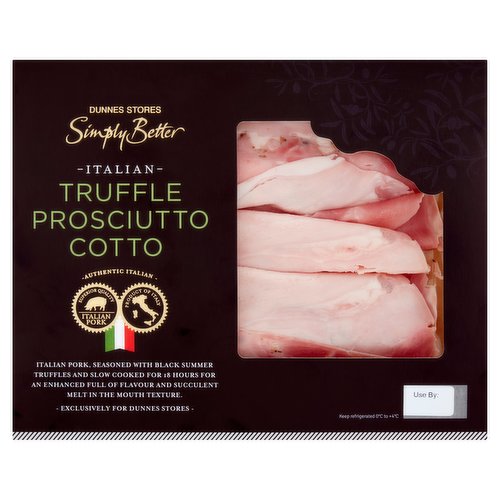 Dunnes Stores Simply Better Italian Truffle Prosciutto Cotto 110g