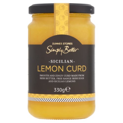 Dunnes Stores Simply Better Sicilian Lemon Curd 330g