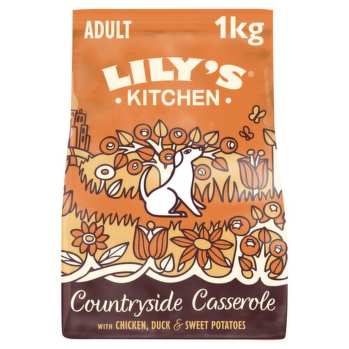 Lily's Kitchen Countryside Casserole with Chicken, Duck & Sweet Potatoes 1kg