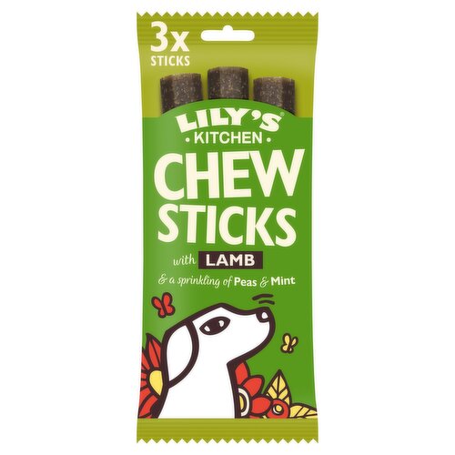 Lily's Kitchen Chew Sticks with Lamb Dog Treat 120g