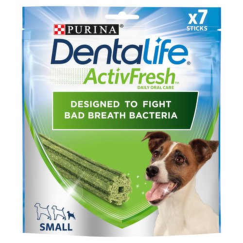 DENTALIFE ActivFresh Small Dental Chicken Dog Chews 7 Sticks