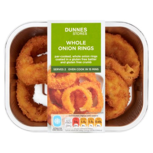 Dunnes Stores Whole Onion Rings 150g