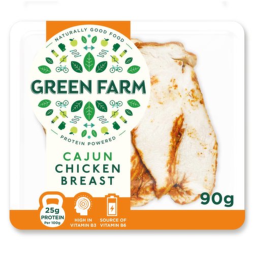 Green Farm Cajun Chicken Breast 90g