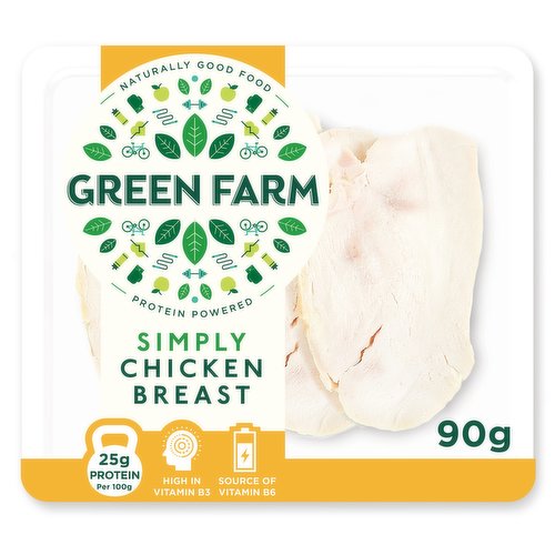 Green Farm Simply Chicken Breast 90g