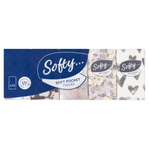 Softy 10 Soft Pocket Tissues